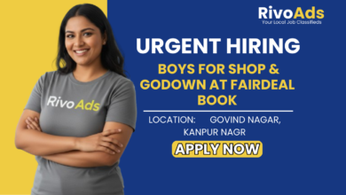 Jobs in Kanpur: Hiring Boys for Shop and Godown Work in Govind Nagar, Kanpur
