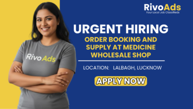 Jobs in Lucknow: Hiring for Order Booking and Supply at Medicine Wholesale Shop in Lalbagh Lucknow
