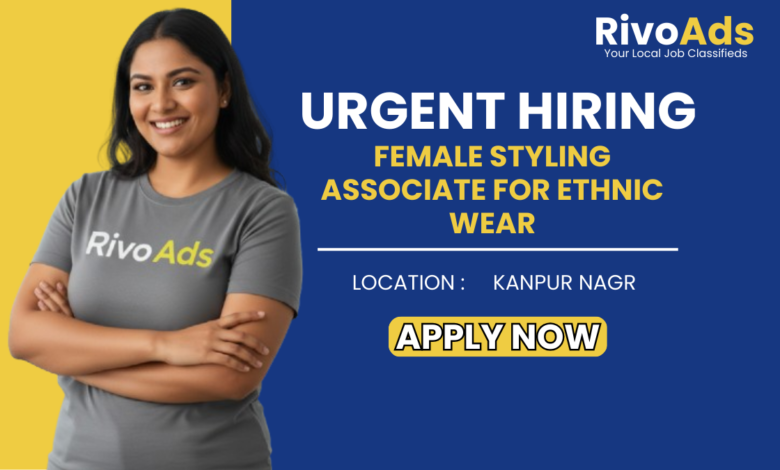 Recruitment for Female Styling Associate with Two-Wheeler Skills Jobs in Kanpur