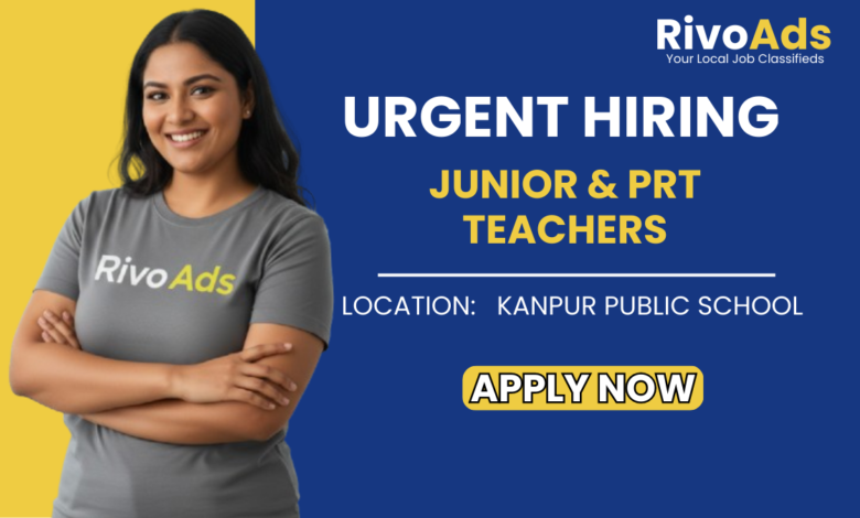 Kanpur Public School Kannauj Hiring English Computer SST Teachers Jobs in Kanpur