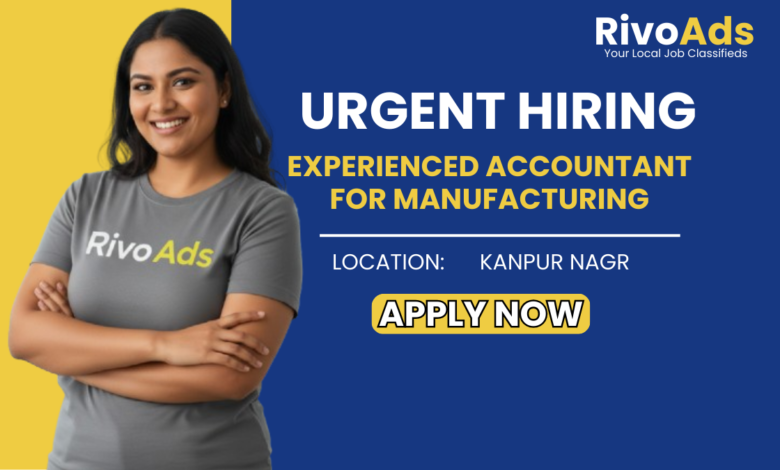 Recruitment for Audit Accountant with GST and Income Tax Knowledge Jobs in Kanpur