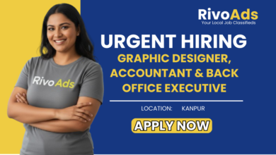 Jobs in Kanpur Advertising Agency vacancy for Graphic Designer and Accountant