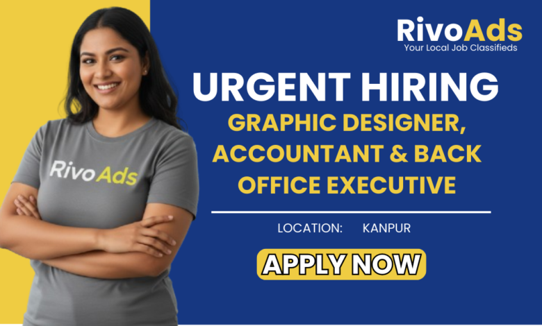Jobs in Kanpur Advertising Agency vacancy for Graphic Designer and Accountant
