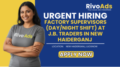 Jobs in Lucknow Supervisor vacancy at J.B. Traders New Haiderganj Malihabad