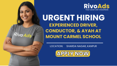 Jobs in Kanpur school staff vacancies for Driver and Conductor at Mount Carmel School Sharda Nagar