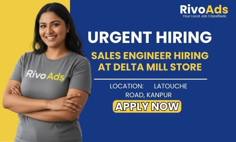 Jobs in Kanpur: Hiring Sales Engineer for Industrial Pump Marketing in Kanpur and Surrounding Districts