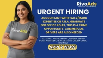 Jobs in Lucknow Female Accountant Office Assistant Driver Narendi