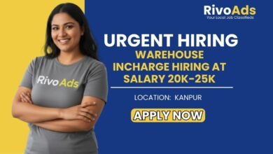 Jobs in Kanpur: Hiring Experienced Warehouse Incharge for Stock and Dispatch Operations in Kanpur