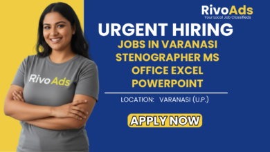 Jobs in Varanasi Stenographer MS Office Excel PowerPoint