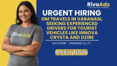 Jobs in Varanasi Driver Innova Crysta Dzire OM Travels