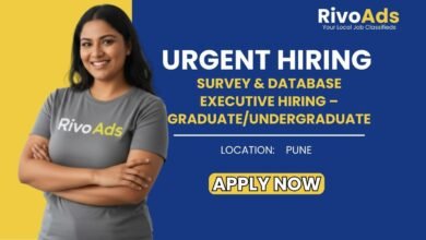 Jobs in Pune Survey and Database Executive vacancy on rivoads.in