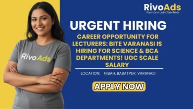Jobs in Varanasi Lecturer vacancy Banaras Institute of Teacher's Education BITE