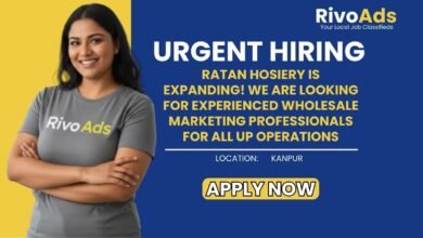 Jobs in Kanpur Ratan Hosiery Wholesale Marketing Boys All UP Vacancy