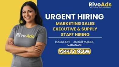 Jobs in Varanasi: Hiring Marketing Sales Executive and Supply Staff for Triveni Enterprises Varanasi