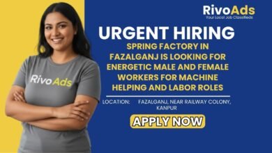 Jobs in Kanpur Factory Helper Labor Vacancy Fazalganj Spring Factory