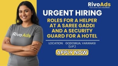 Jobs in Varanasi Godowlia Saree Gaddi Helper Security Guard Hotel
