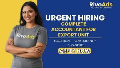 Jobs in Kanpur:Hiring Complete Accountant with GST and Busy Software Knowledge in Panki Kanpur