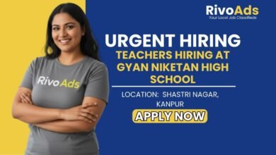 Jobs in Kanpur: Hiring Male and Female Teachers for Primary Junior and High School in Shastri Nagar Kanpur
