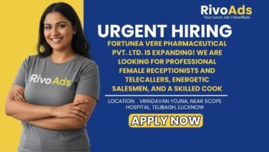 Jobs in Lucknow Fortunea Vere Pharma Receptionist Telecaller Cook