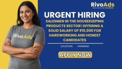Jobs in Varanasi Housekeeping Products Salesman Vacancy 15000 Salary