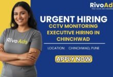 Jobs in Pune CCTV Monitoring Executive night shift vacancy in Chinchwad