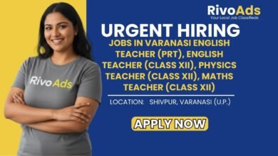 Jobs in Varanasi Teacher English Physics Maths St. Joseph's School