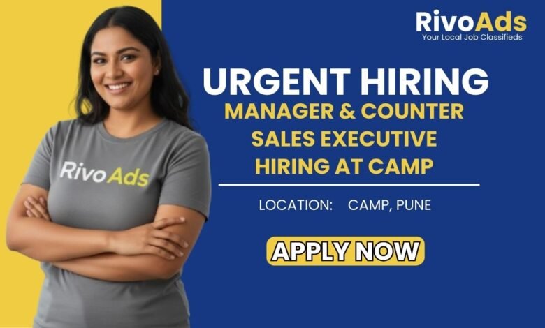Jobs in Pune Manager and Counter Sales vacancy at Bhavnagari Dryfruit Camp