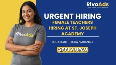 Jobs in Varanasi: Hiring Female Teachers for St. Joseph Academy Sigra Varanasi