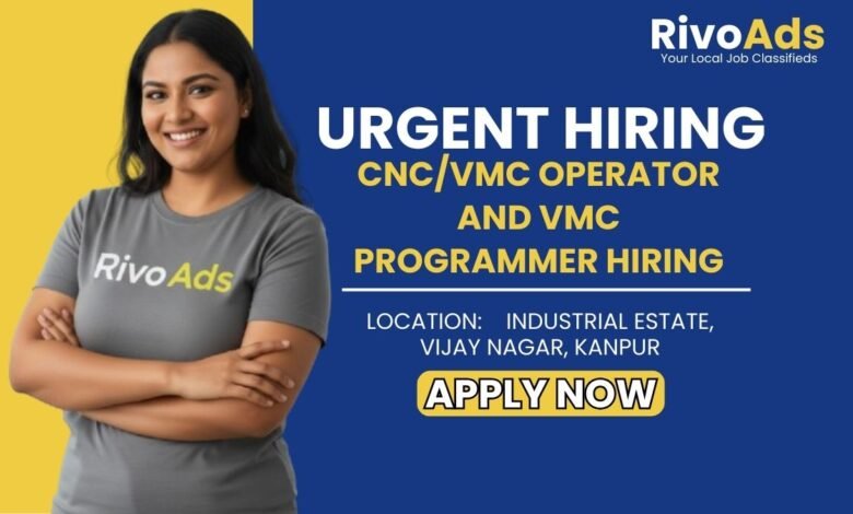 Jobs in Kanpur CNC VMC Operator and Programmer vacancy at Hi-Tech Engineers Vijay Nagar
