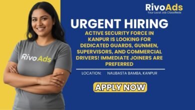 Jobs in Kanpur Security Guard Gunman Supervisor and Driver Active Security Force