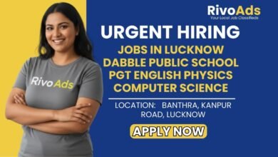 Jobs in Lucknow Dabble Public School PGT English Physics Computer Science