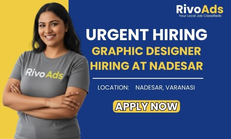 Jobs in Varanasi: Hiring Graphic Designer with CorelDraw and Photoshop Skills in Nadesar Varanasi