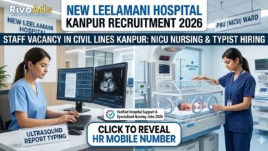 New Leelamani Hospital Kanpur Recruitment 2026 Staff Vacancy