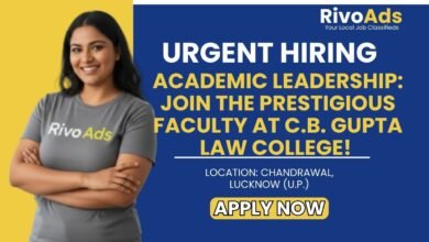 CB Gupta Law College Lucknow Jobs 2026 Assistant Professor Vacancy
