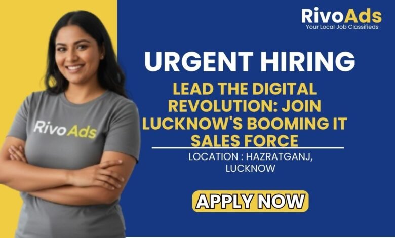 Lucknow IT Sector Sales Manager Recruitment 2026 Vacancy