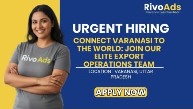 Export House Varanasi Recruitment 2026 Office Staff Vacancy