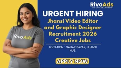 Jhansi Video Editor and Graphic Designer Recruitment 2026 Creative Jobs