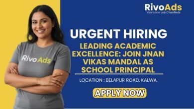 Jnan Vikas Mandal Kalwa Principal Recruitment 2026 School Junior College