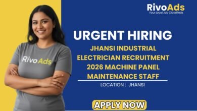 Jhansi Industrial Electrician Recruitment 2026 Machine Panel Maintenance Staff
