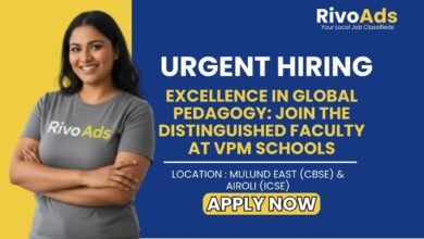 VPM Schools Mulund Airoli Recruitment 2026 CBSE ICSE Teacher Vacancy