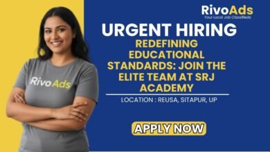 SRJ Academy Reusa Sitapur Recruitment 2026 Academic Leadership Vacancy