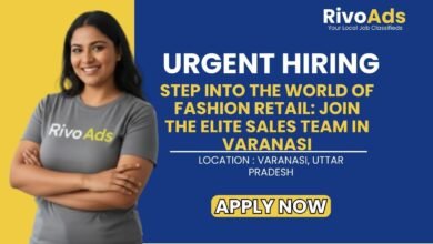 Varanasi Kids and Ladies Showroom Recruitment 2026 Sales Vacancy
