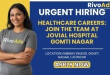 Jovial Hospital Gomti Nagar Lucknow Jobs 2026 Marketing Vacancy