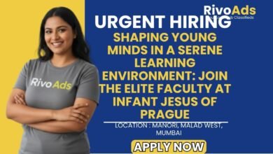 Infant Jesus of Prague Convent School Manori Recruitment 2026 Assistant Teacher Vacancy