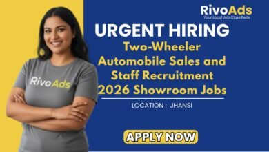 Two-Wheeler Automobile Sales and Staff Recruitment 2026 Showroom Jobs