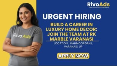 RK Marble Varanasi Recruitment 2026 Showroom Vacancy