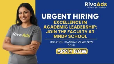 Rose Valley Sr Sec School Delhi Recruitment 2026 Lady Teacher Vacancy