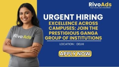 Ganga Group of Institutions Recruitment 2026 Multi-Campus Vacancy