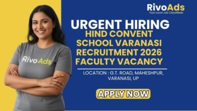 Hind Convent School Varanasi Recruitment 2026 Faculty Vacancy