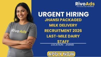 Jhansi Packaged Milk Delivery Recruitment 2026 Last-Mile Dairy Staff
